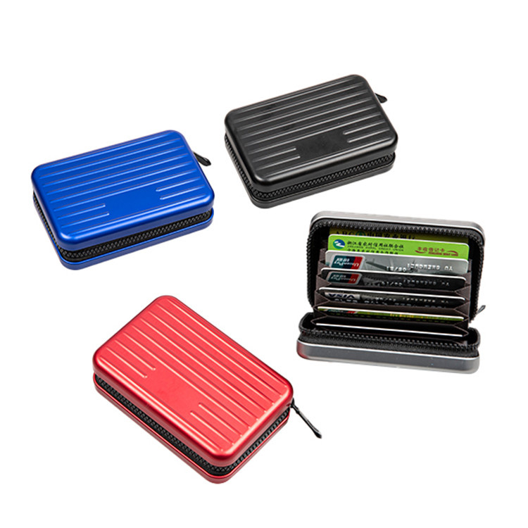 Kwa nini uchague mkoba wa kadi ya alumini ya zippered kwa usalama wa kila siku na mtindo?