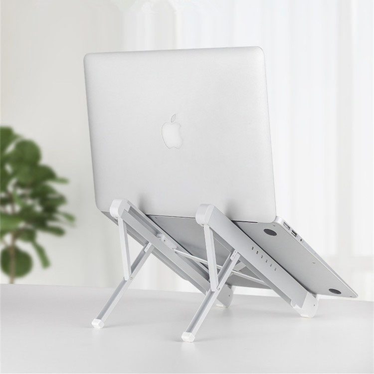 Ergonomic Vertical Adjustable Aluminium Kompyuta Laptop Stand